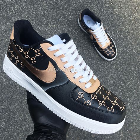 Gucci af1 custom painted